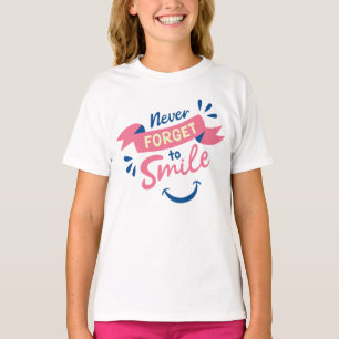 Lächeln Einstellung Dankbarkeit Motivierende Träum T-Shirt
