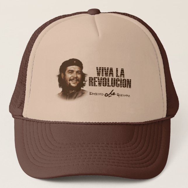 Lächeln Ernesto Che Guevara Truckerkappe (Vorderseite)