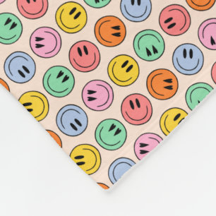 Lächeln Fleecedecke