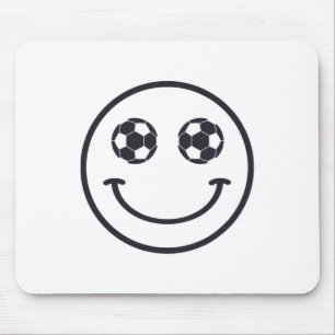 Lächeln Fußball Byll Cool Fußballausrüstung Für Mä Mousepad