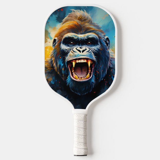 Lächeln Gorilla Pickleball Schläger (Vorderseite)