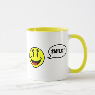 Lächeln! ICH SAGTE LÄCHELN! Kaffeetasse