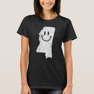 Lächeln in Frau U2013 Mississippi glückliche Gesic T-Shirt
