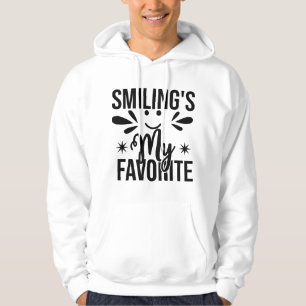 Lächeln ist mein Liebstes, lächeln ist mein Liebst Hoodie