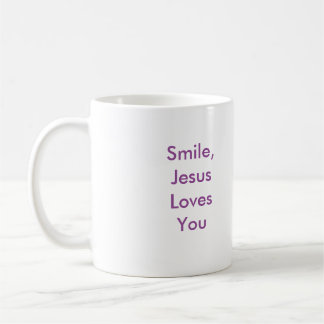 Lächeln, Jesus-Liebe Sie! Tasse