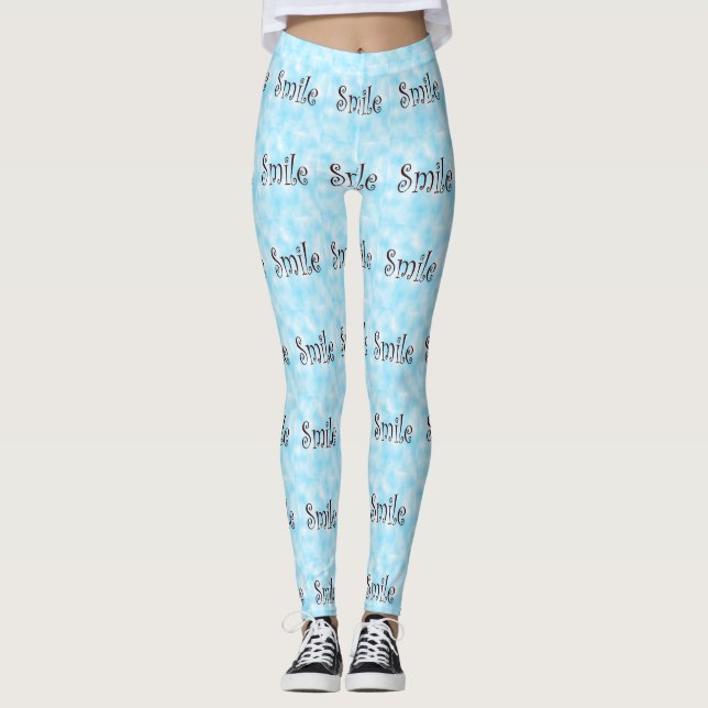 Lächeln Leggings (Vorderseite)