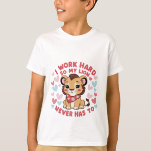 Lächeln Lion Cub - Niedlich Happy Baby Lion T - Sh T-Shirt