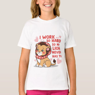 Lächeln Lion Cub - Niedlich Happy Baby Lion T - Sh T-Shirt