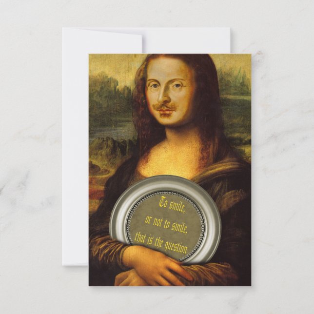 Lächeln oder nicht lächeln (Vorderseite)