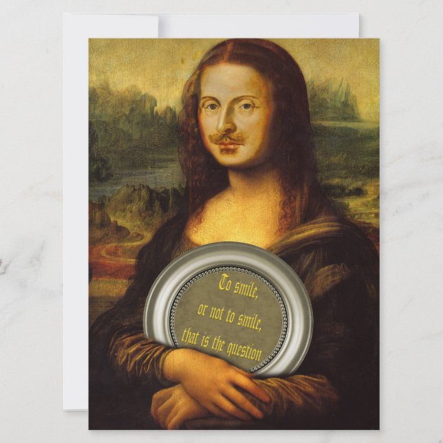 Lächeln oder nicht lächeln (Vorderseite)