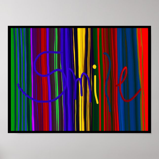 Lächeln ~ Print / Poster (Vorne)