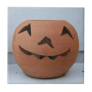 Lächeln Pumpkin Fliese