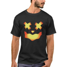 Lächeln Pumpkin-Gesichter Augen X