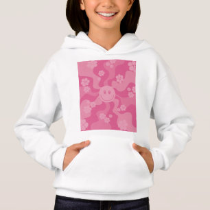 Lächeln - Rosa Hoodie