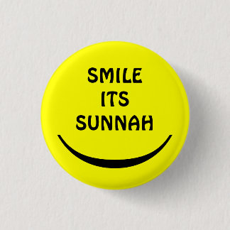 lächeln sein sunnah Knopf Button