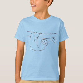 Lächeln, sich von einem Baum abhängen T-Shirt