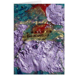 Lächeln Sie Abstrakt Collage, denken Sie an Sie