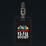 Lächeln Sie am Wochenende am beliebten Bookworm Gepäckanhänger<br><div class="desc">Mein Wochenende ist ganz gebucht. Ein lustiges und humorvolles Design für diejenigen, die Liebe Bücher, Roman und Fiktion in der Bibliothek oder Café. Coole und phantastische Pun- und Spaß-Ware für Buchliebhaber. Ideal für Bibliothekare, Buchhändler, Lehrer und Buchwürmer. Große Weihnachtsgeschenke und Geburtstagsgeschenk für Bruder, Schwester, Sohn, Tochter, Mutter, Vater, Freunde, Tante...</div>