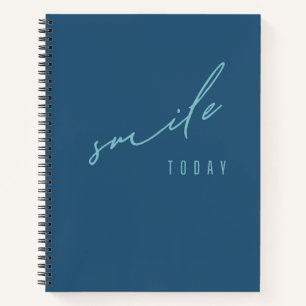 Lächeln Sie heute. Notebooks und Journale Notizbuch