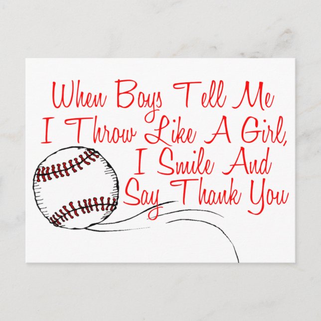 Lächeln Sie und sagen Sie vielen Dank Postkarte (Vorderseite)