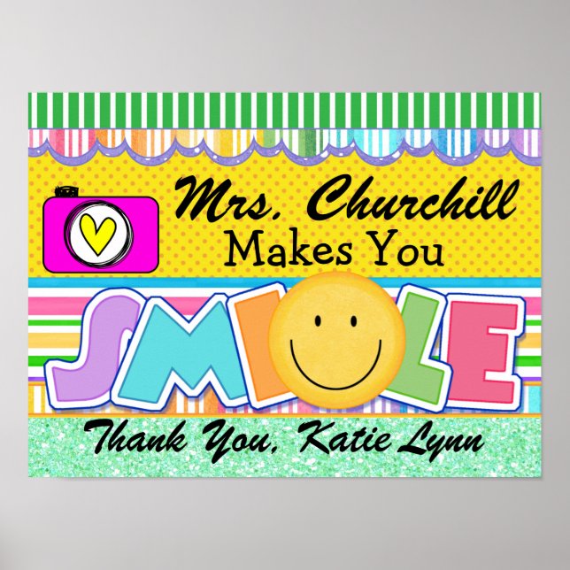 LÄCHELN! - SRF POSTER (Vorne)