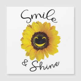 Lächeln und Rhein Magnetkarte