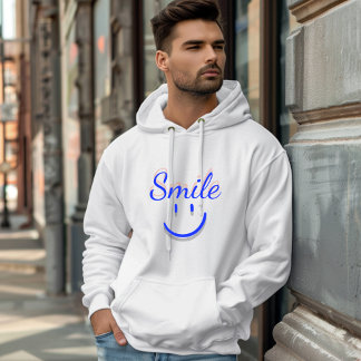 Lächeln - Verbreitung von Positivität und Glück Hoodie