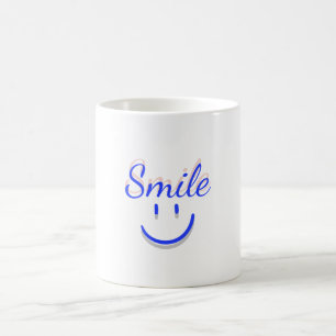Lächeln - Verbreitung von Positivität und Glück Kaffeetasse