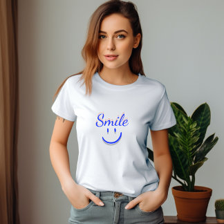 Lächeln - Verbreitung von Positivität und Glück T-Shirt