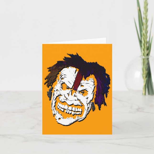 Lächeln! : Zombie Karte (Vorderseite)