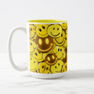 Lächeln Zweifarbige Tasse