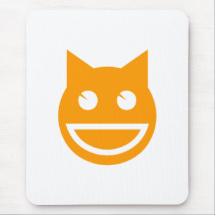Lächelnd Emoji Cat Mousepad