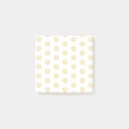 Lächelnd Emoji Face Post-it Klebezettel