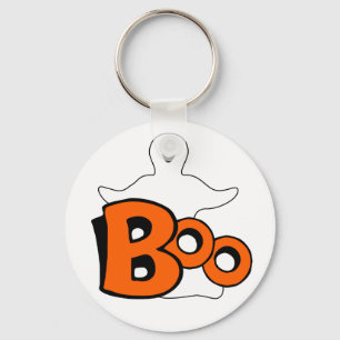 Lächelnd Ghost Boo Schlüsselanhänger