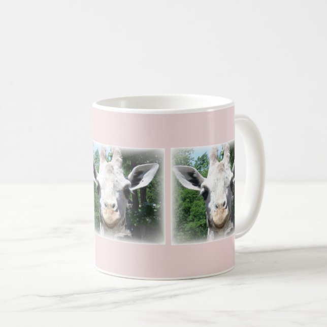 Lächelnd Giraffe Kaffeetasse (VorderseiteRechts)
