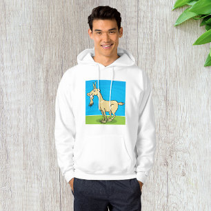 Lächelnd Goat Mens Hoodie
