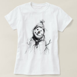 Lächelnd Happy Snowman T-Shirt