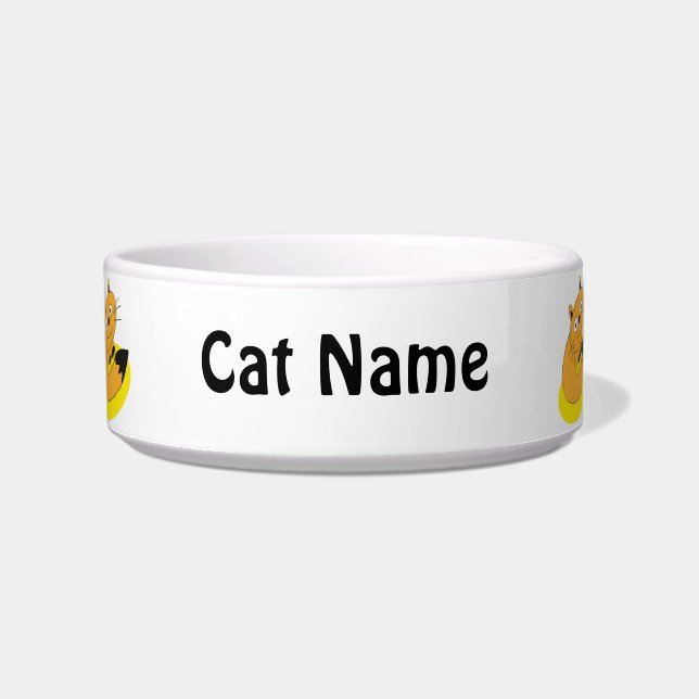 Lächelnd Katzen Napf (Vorderseite)