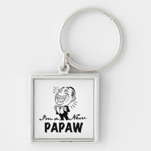 Lächelnd New Papaw Tshirts und Geschenke Schlüsselanhänger