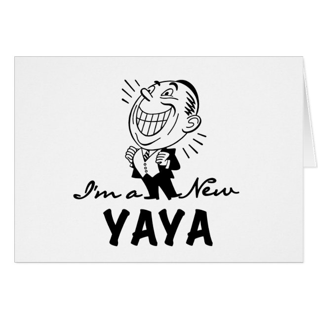 Lächelnd New Yaya Tshirts und Geschenke (Vorderseite (Horizontal))