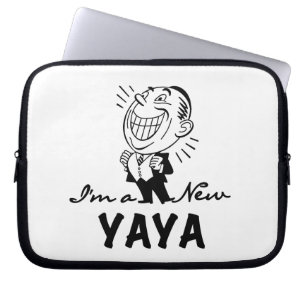 Lächelnd New Yaya Tshirts und Geschenke Laptopschutzhülle