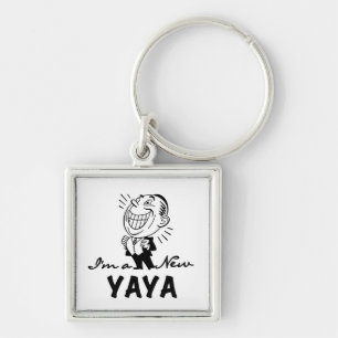 Lächelnd New Yaya Tshirts und Geschenke Schlüsselanhänger