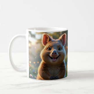 Lächelnd Quokka Tasse - Niedliches Geschenk