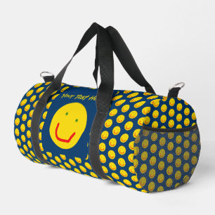 Lächelnd Sun glückliches Gesicht Duffle Bag