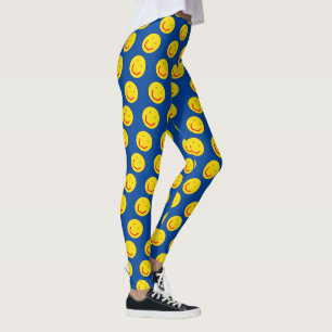 Lächelnd Sun glückliches Gesicht Leggings