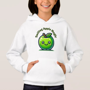 Lächelnde Apfelmagie Hoodie