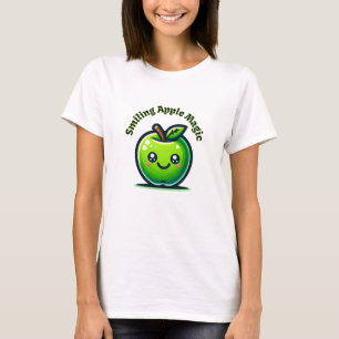 Lächelnde Apfelmagie T-Shirt