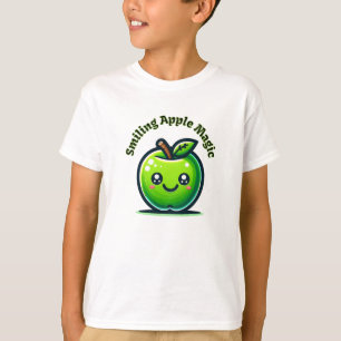 Lächelnde Apfelmagie T-Shirt
