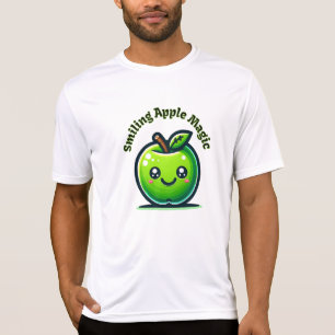 Lächelnde Apfelmagie T-Shirt