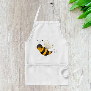 Lächelnde Biene Lustige Hummel Figur Schürze